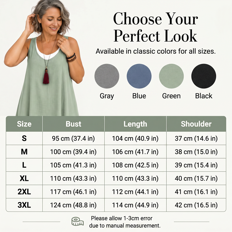 Delfi Casual Loose Sleeveless