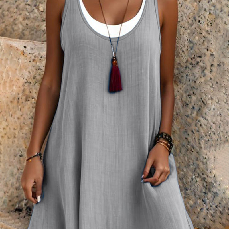Delfi Casual Loose Sleeveless
