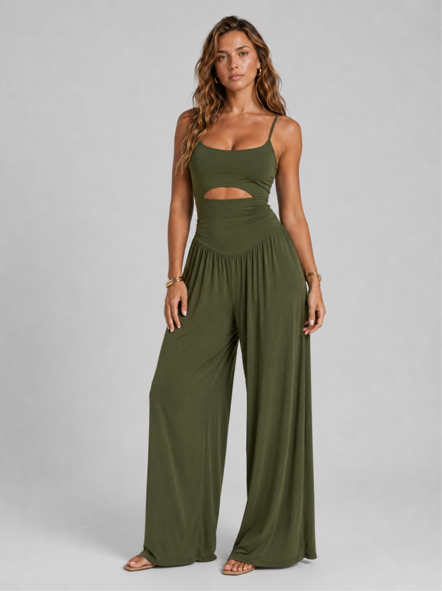Luna | Cut-Out Tie-Back Jumpsuit