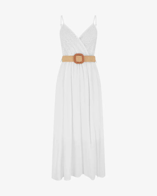 Lace Bodice Maxi Dress