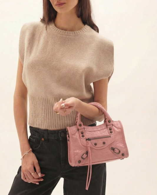 It girl bag small - Baby pink