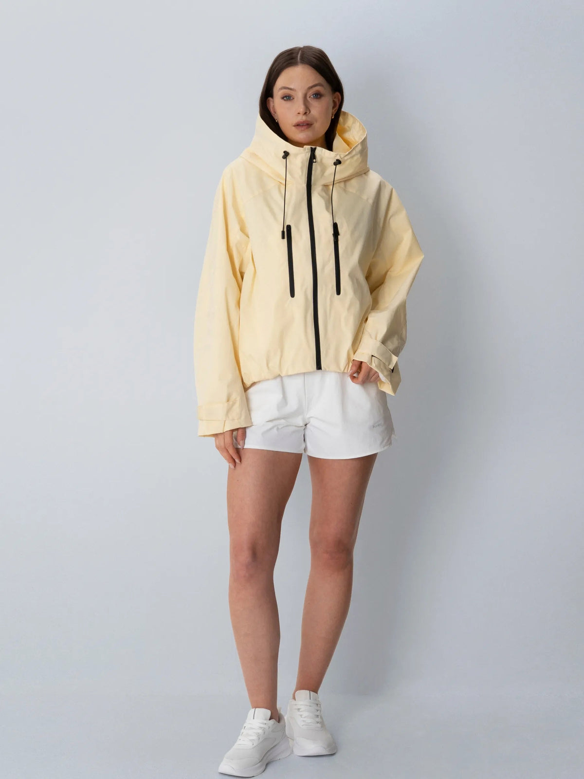 Oversized short waterproof Jacket