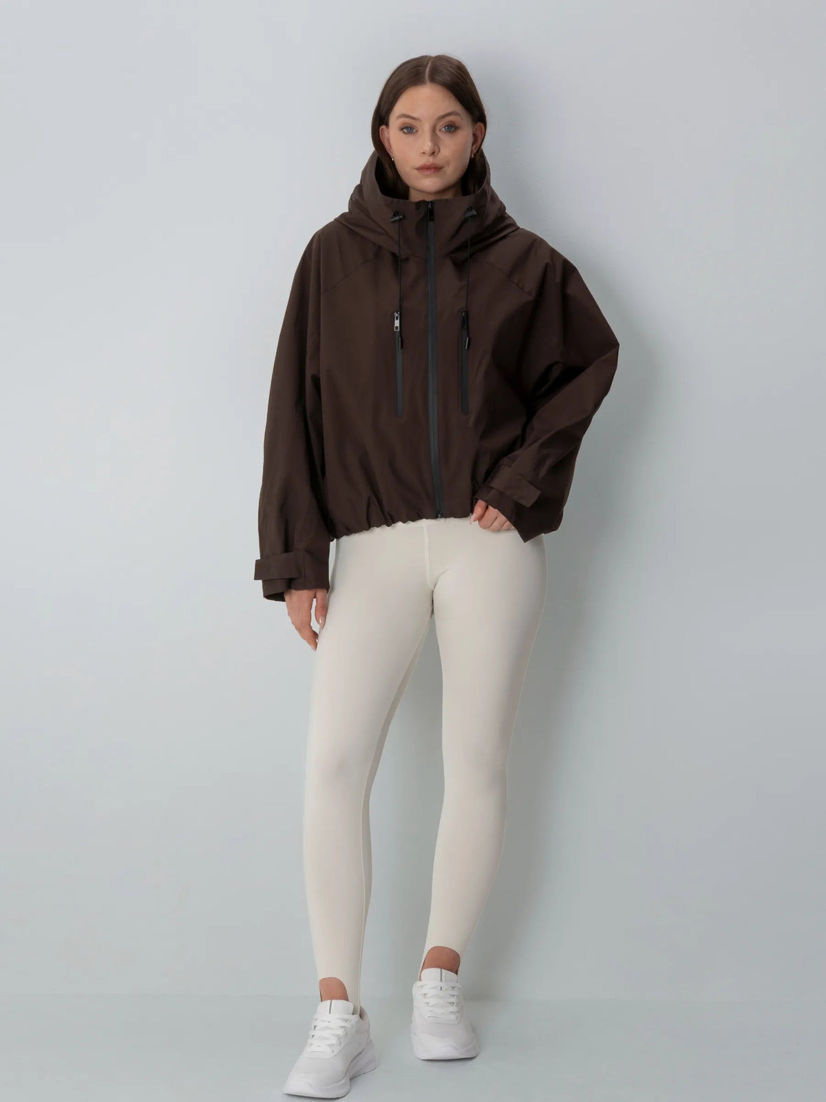 Oversized short waterproof Jacket