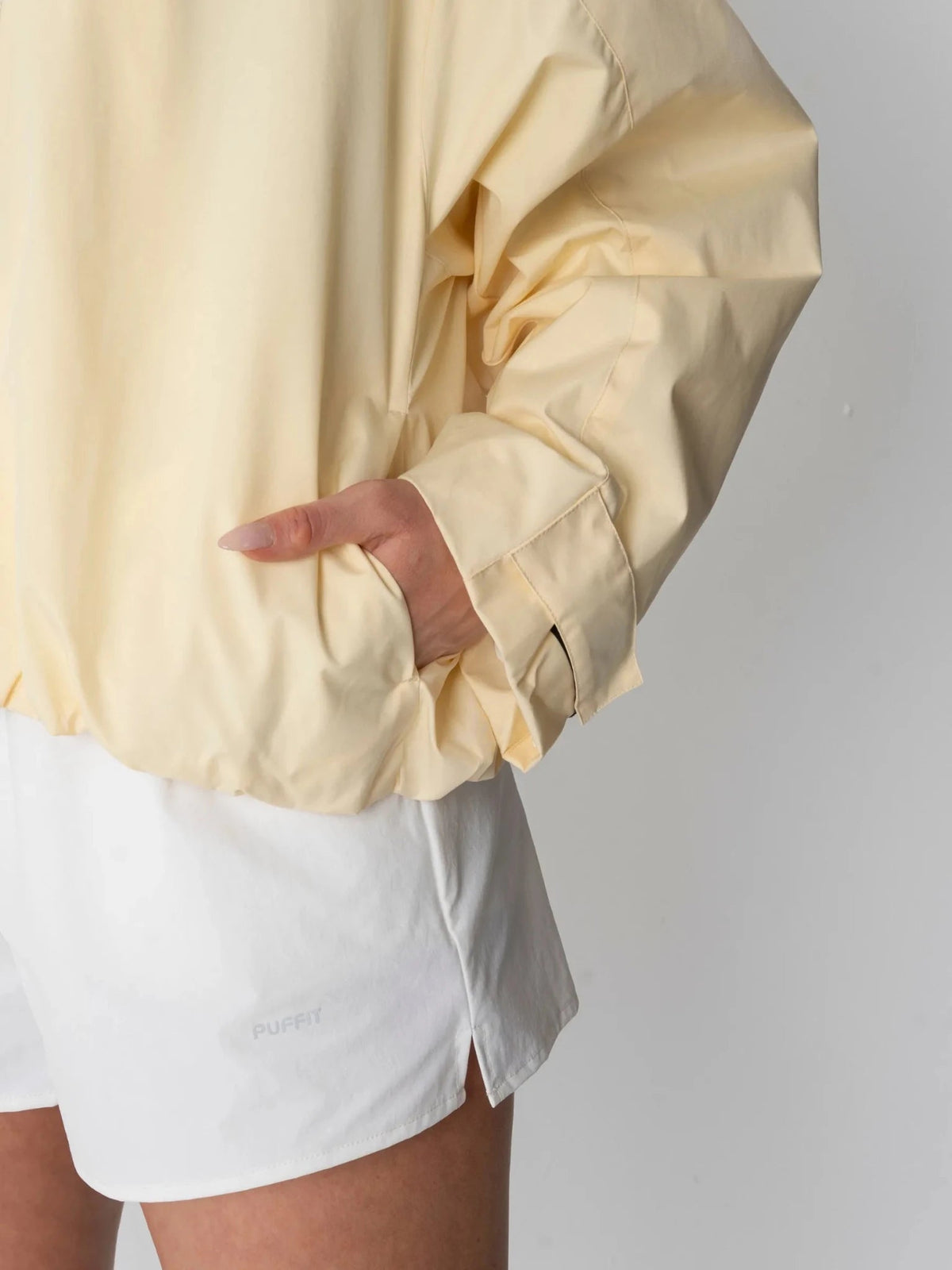 Oversized short waterproof Jacket